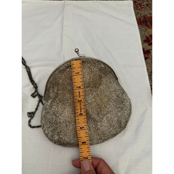 Vintage Walborg Womem's Gold Beaded Evening Shoulder Bag - Picture 6 of 7